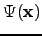 $ \Psi(\v{x})$
