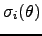 $\sigma_i(\theta)$